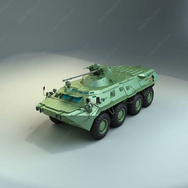 陆战装甲车3D模型