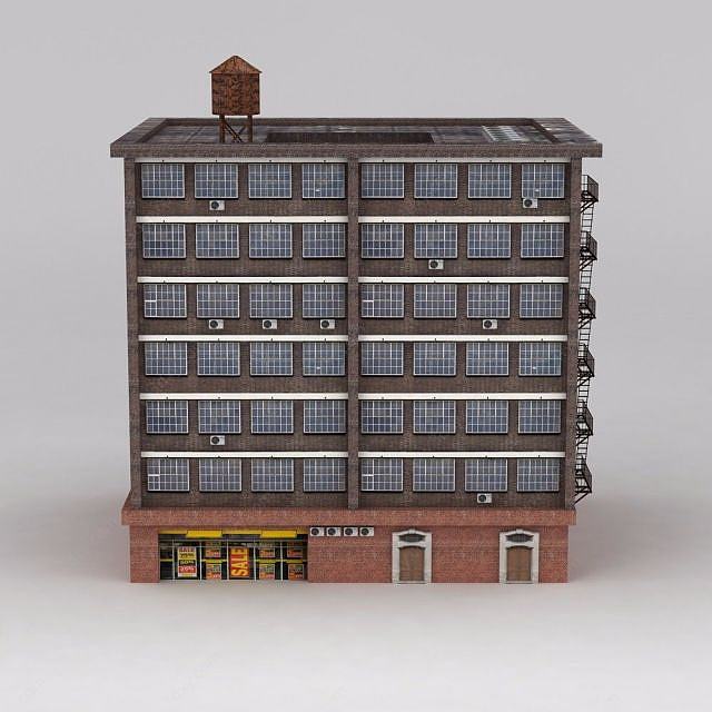楼房3D模型
