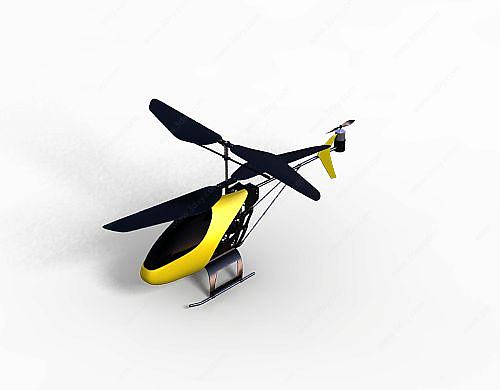 玩具飞机3D模型