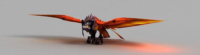 魔兽世界猎鹰3D模型