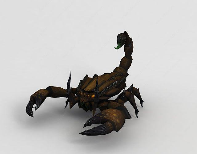 魔兽世界蝎子坐骑3D模型