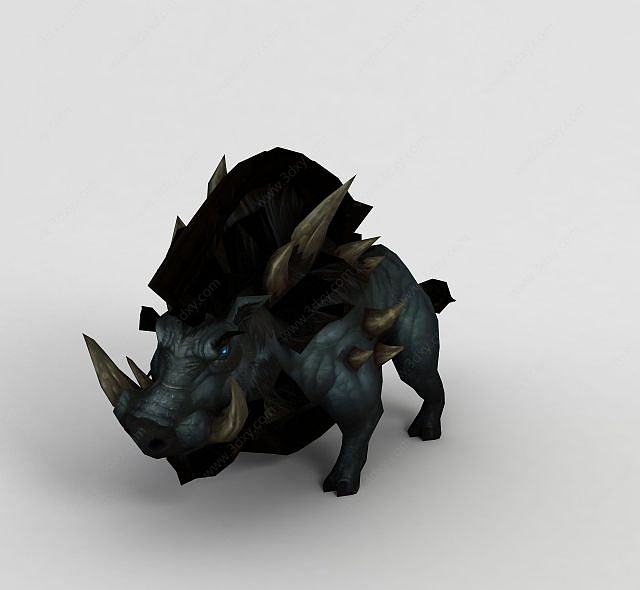 魔兽世界动物坐骑3D模型