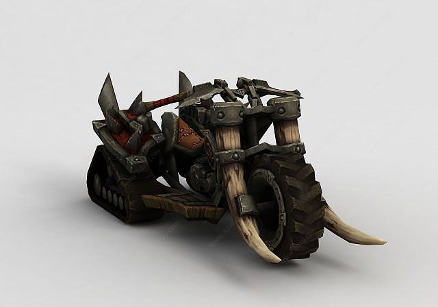 魔兽世界摩托车3D模型