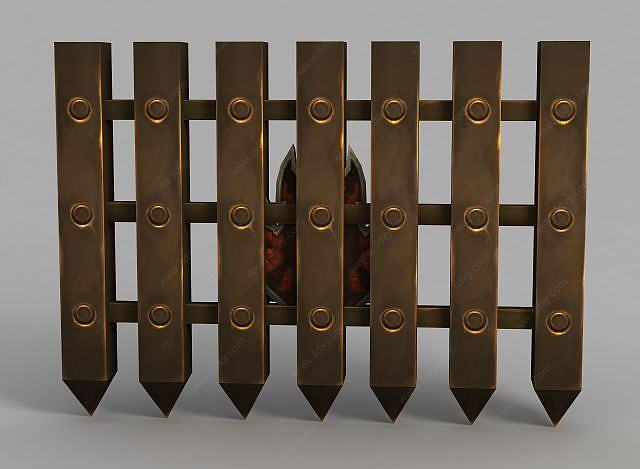 魔兽世界钢铁栅栏门3D模型