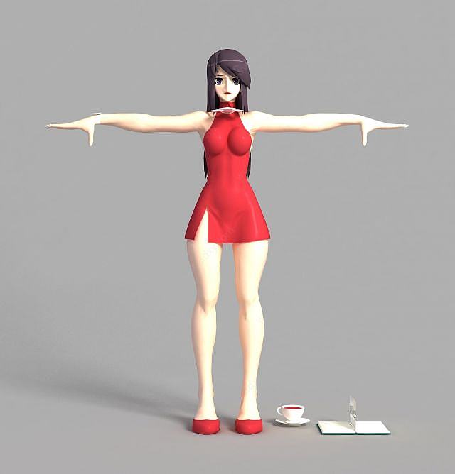 游戏人物3D模型