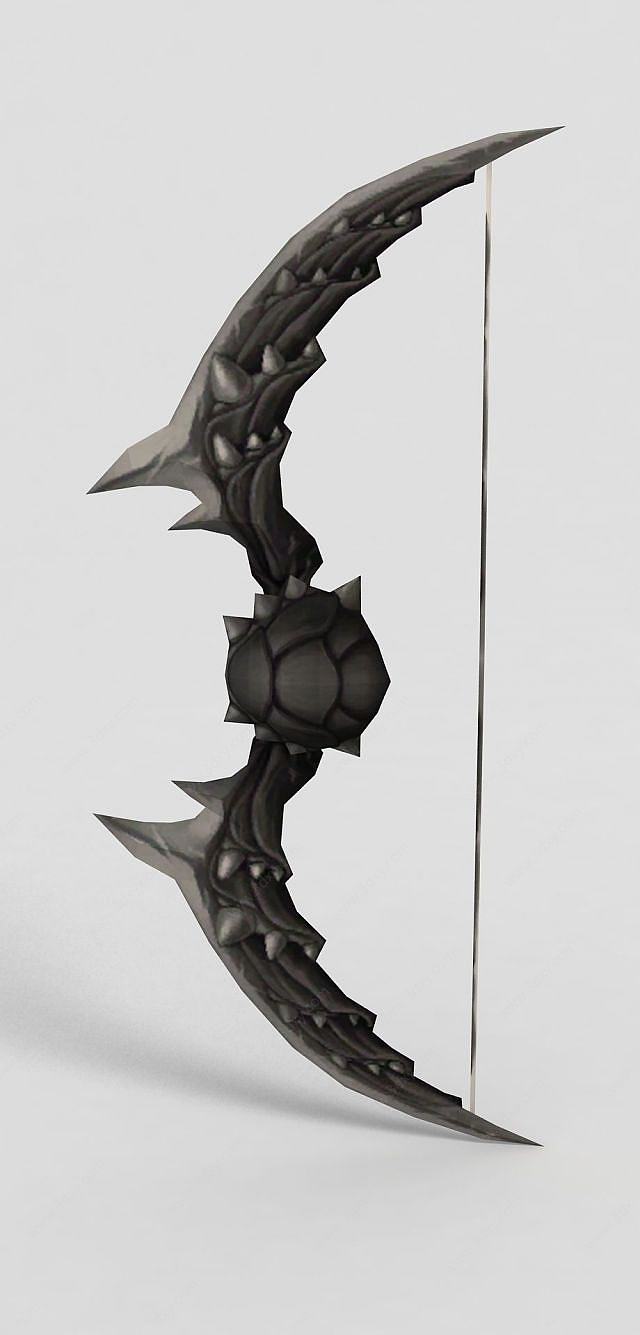龙之谷游戏武器3D模型