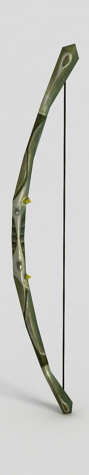 龙之谷游戏弓箭武器3D模型