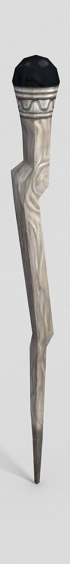 龙之谷游戏武器权杖3D模型