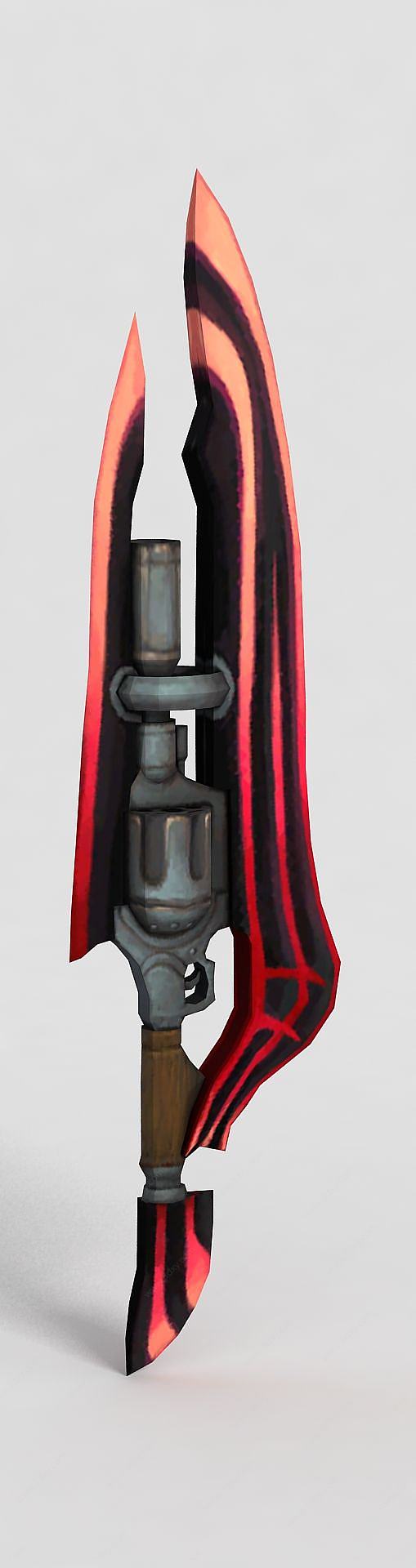 龙之谷武器剑3D模型