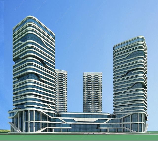 高层大楼3D模型
