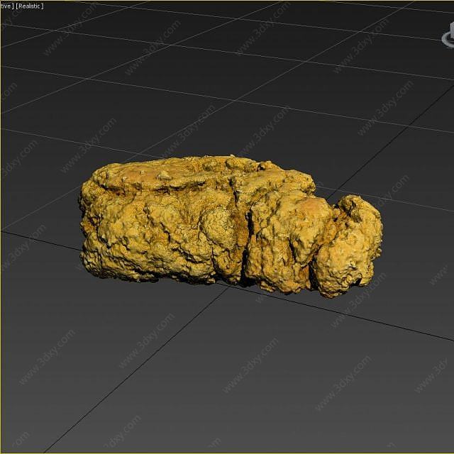 石头面包3D模型