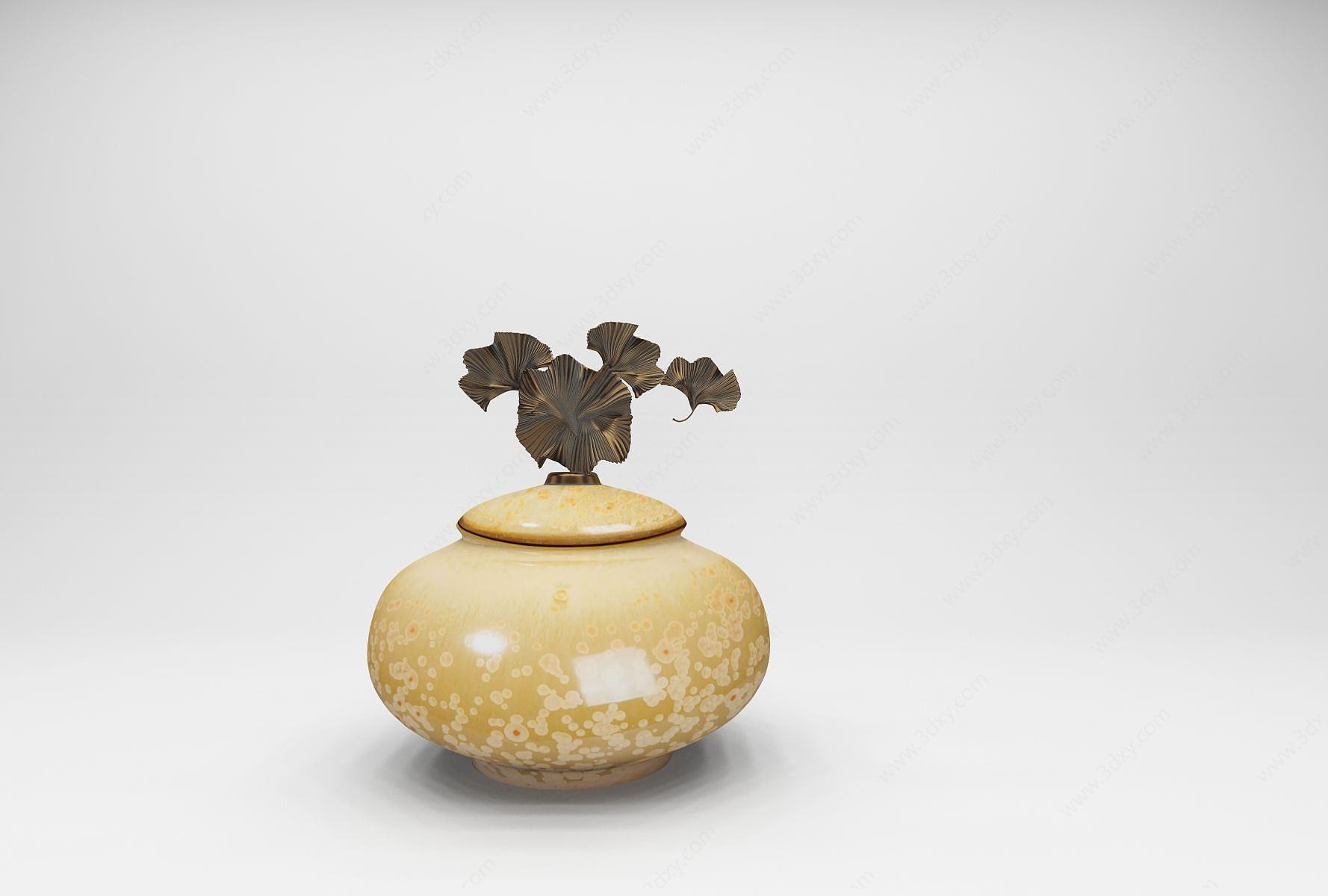 创意陶瓷摆件工艺品3D模型