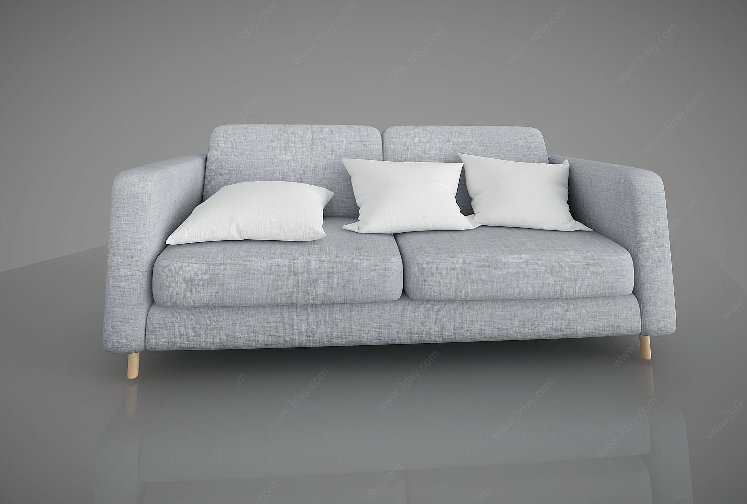 现代多位沙发3D模型