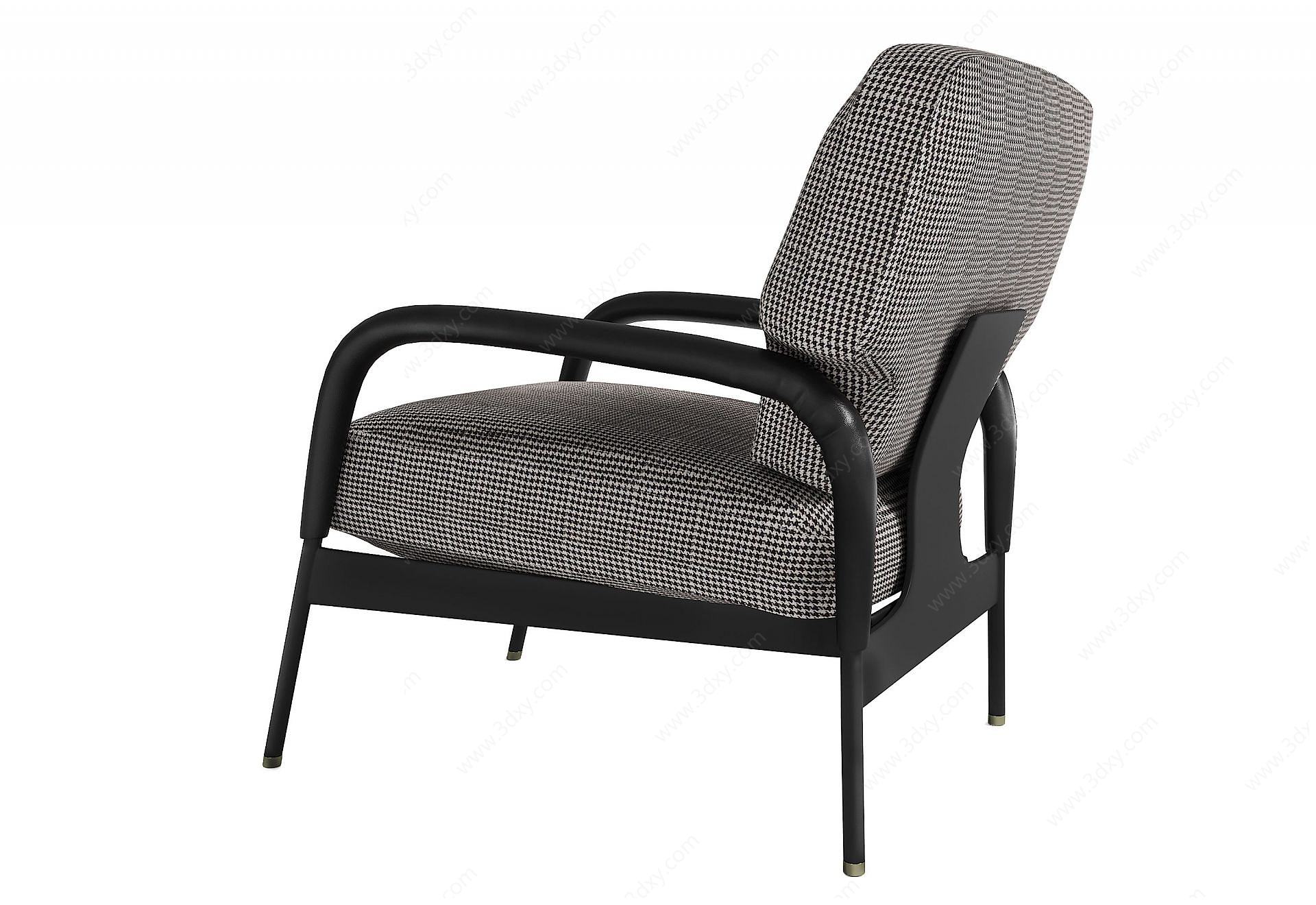 现代沙发休闲椅3D模型