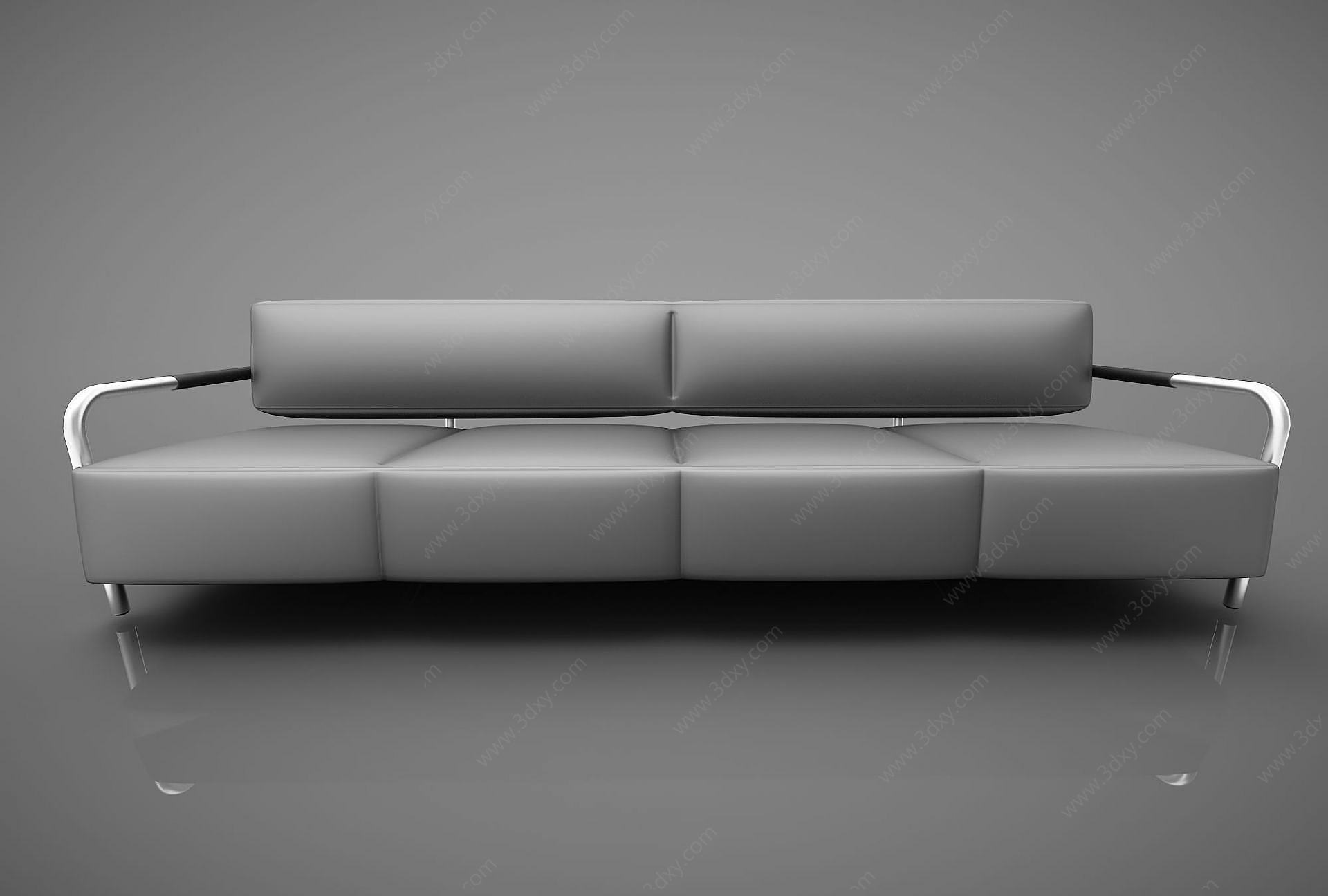 创意靠背沙发3D模型