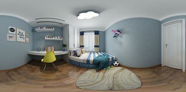 儿童卧室卧室3D模型