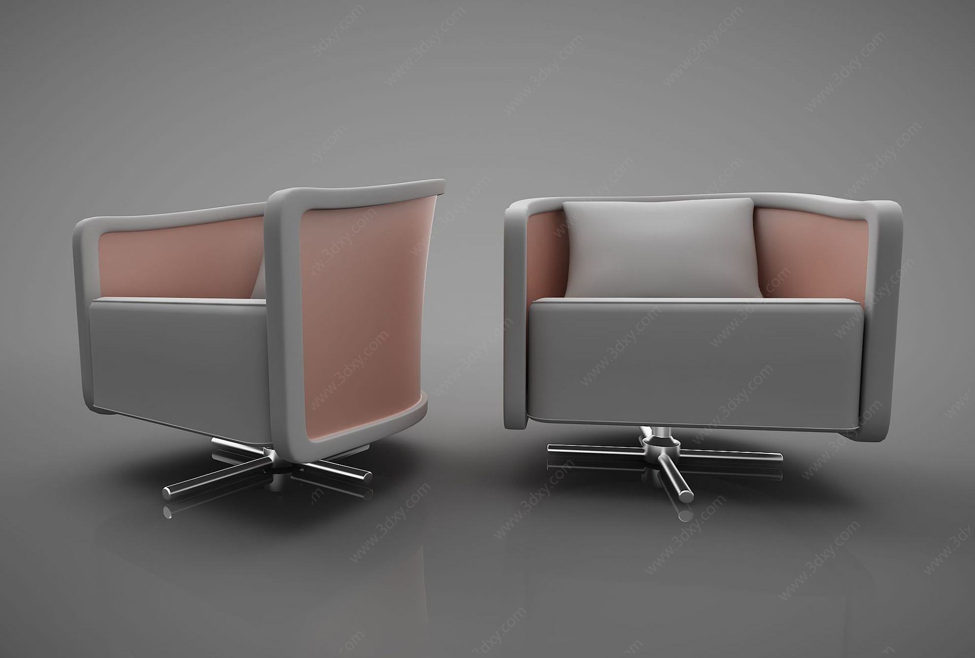 现代创意沙发3D模型