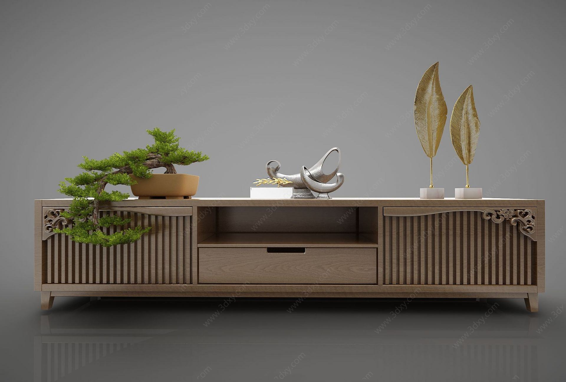新中式风格家具3D模型