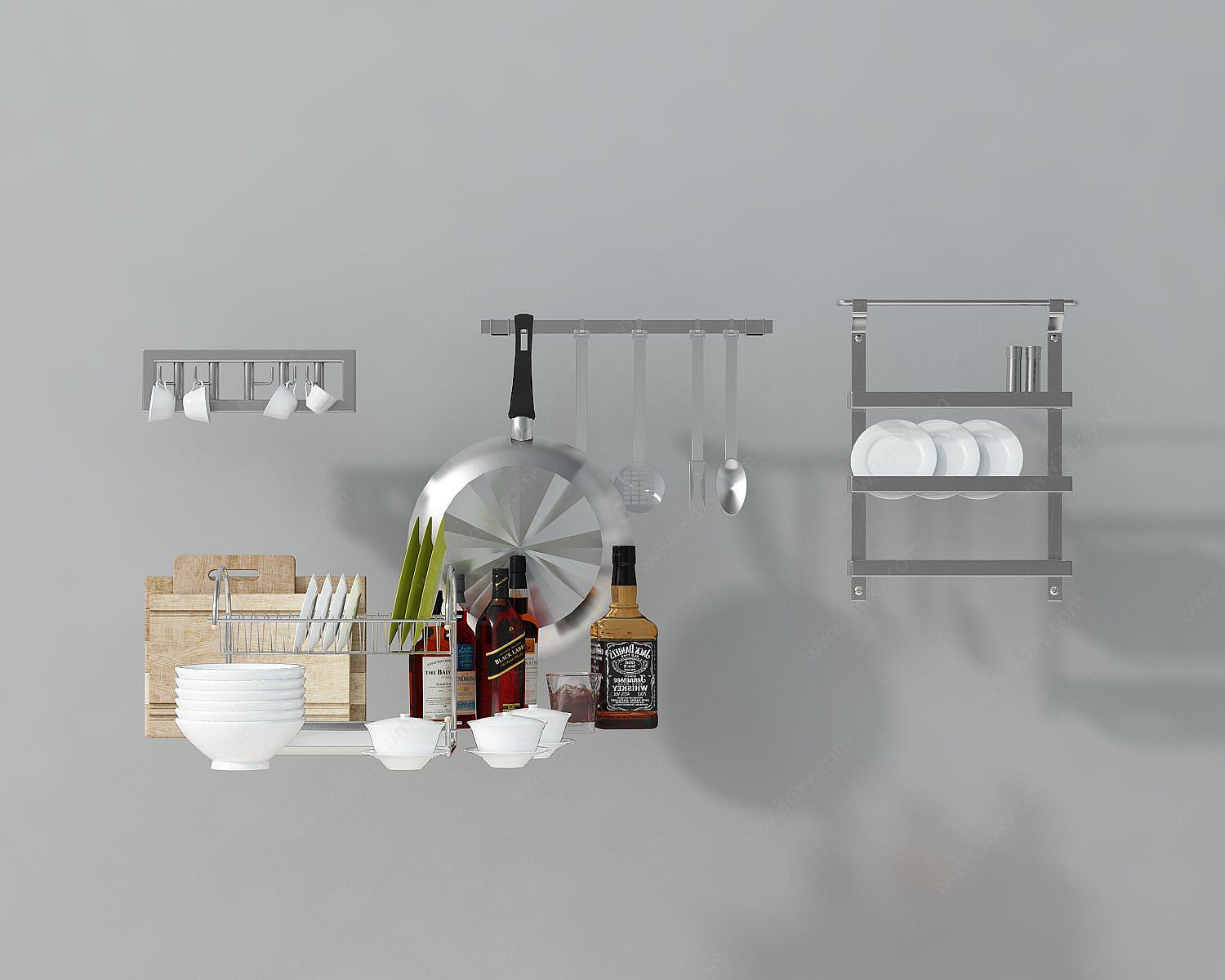 厨房用品3D模型
