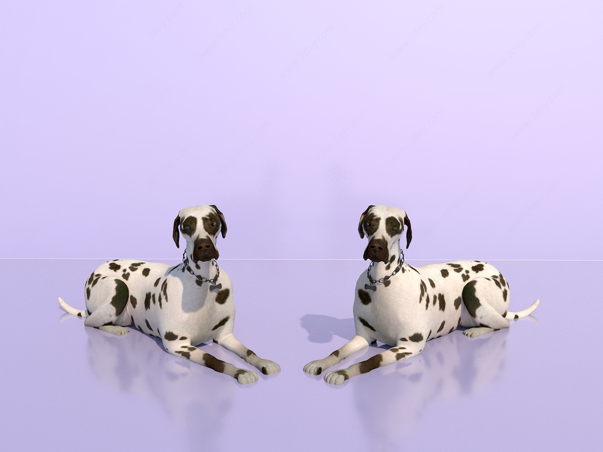 动物狗3D模型