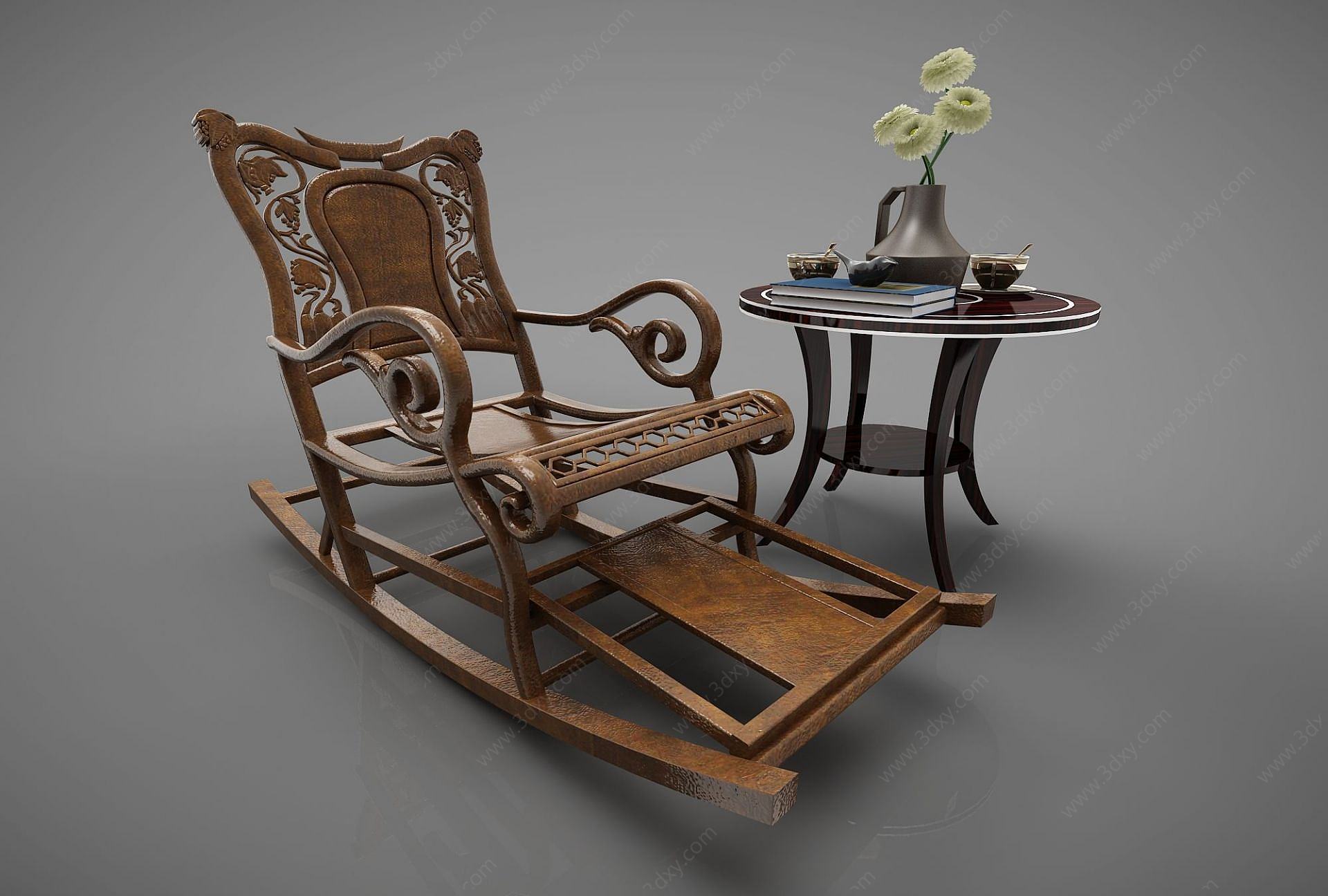 摇摇椅3D模型