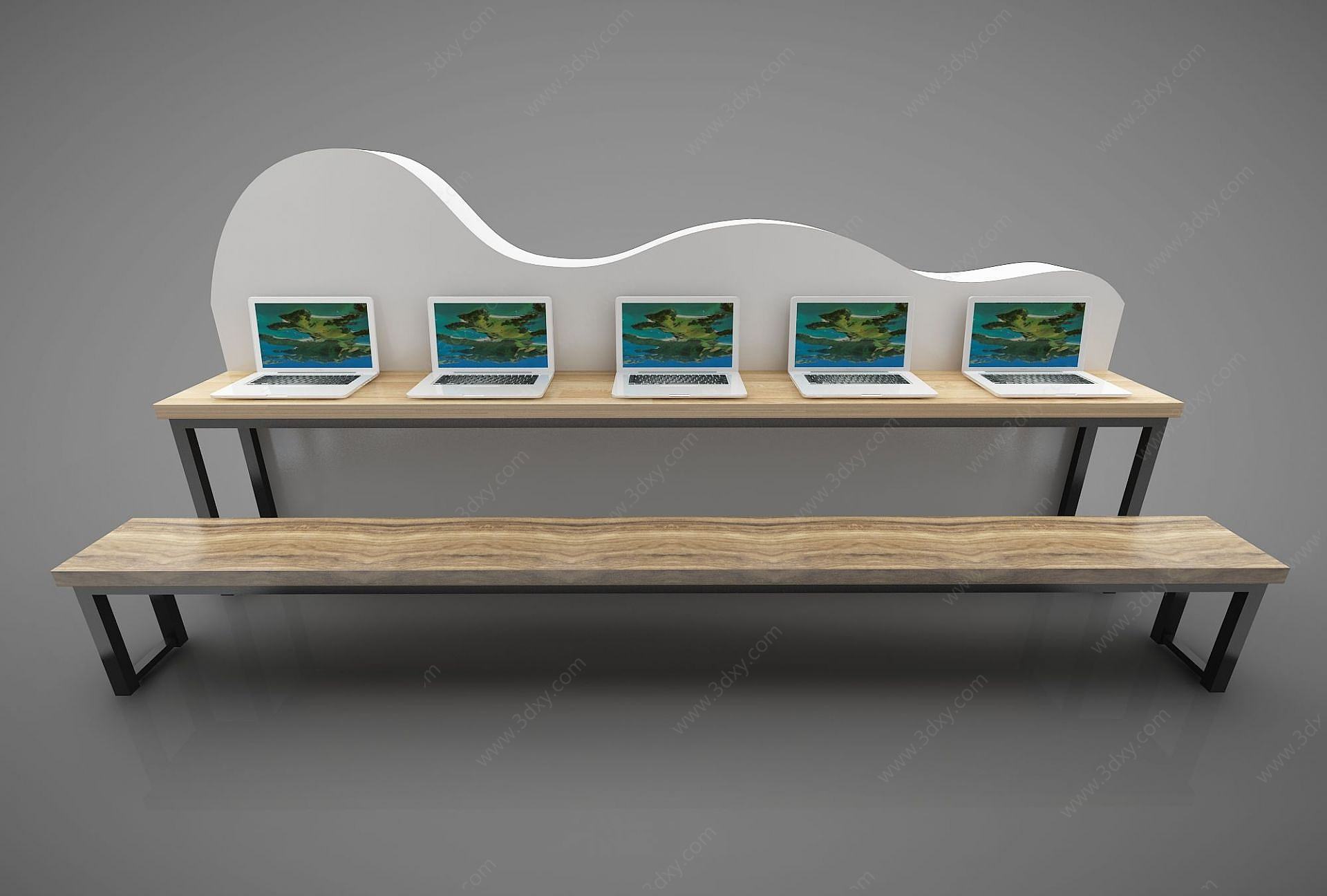 台子3D模型