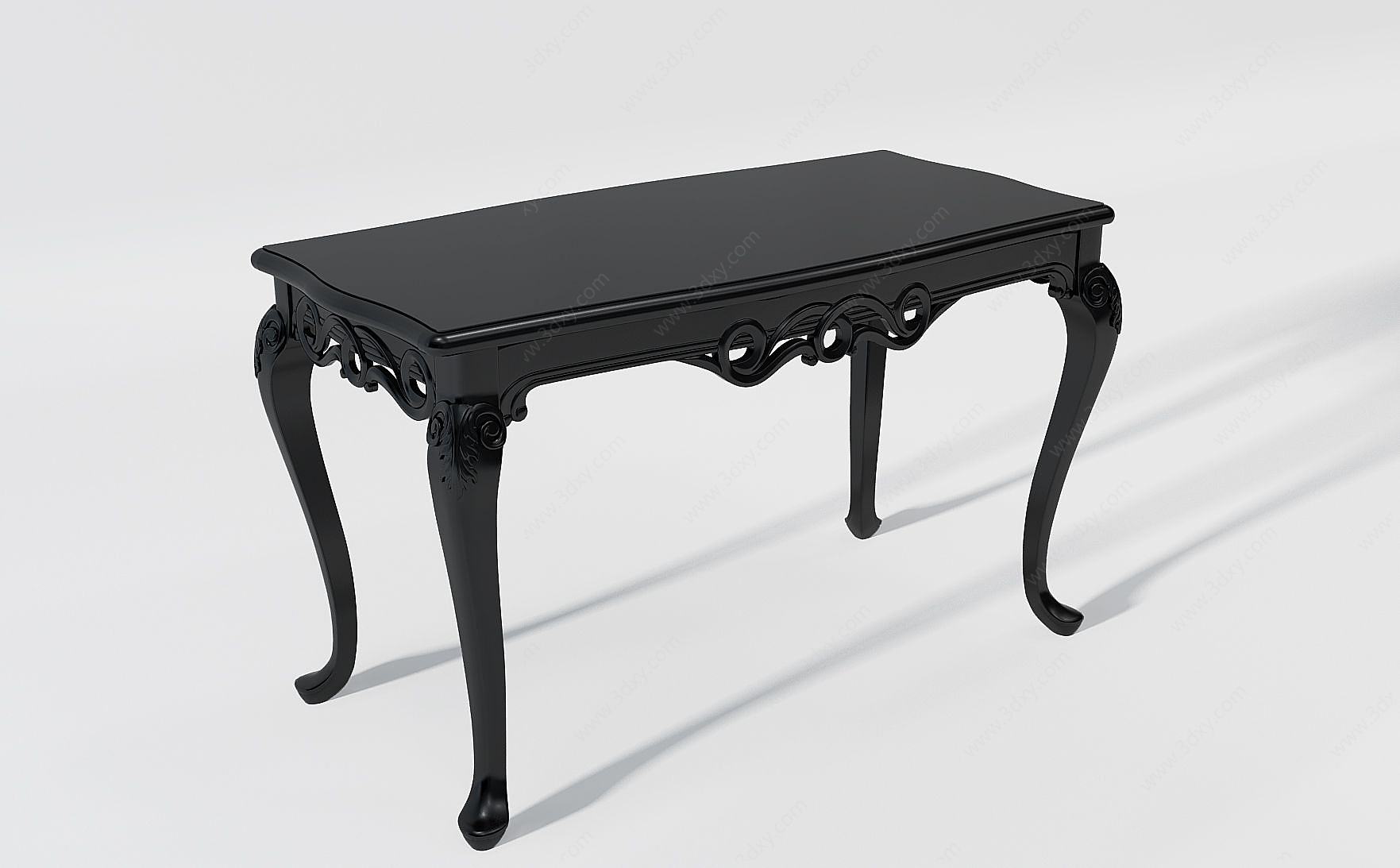 新古典桌子3D模型