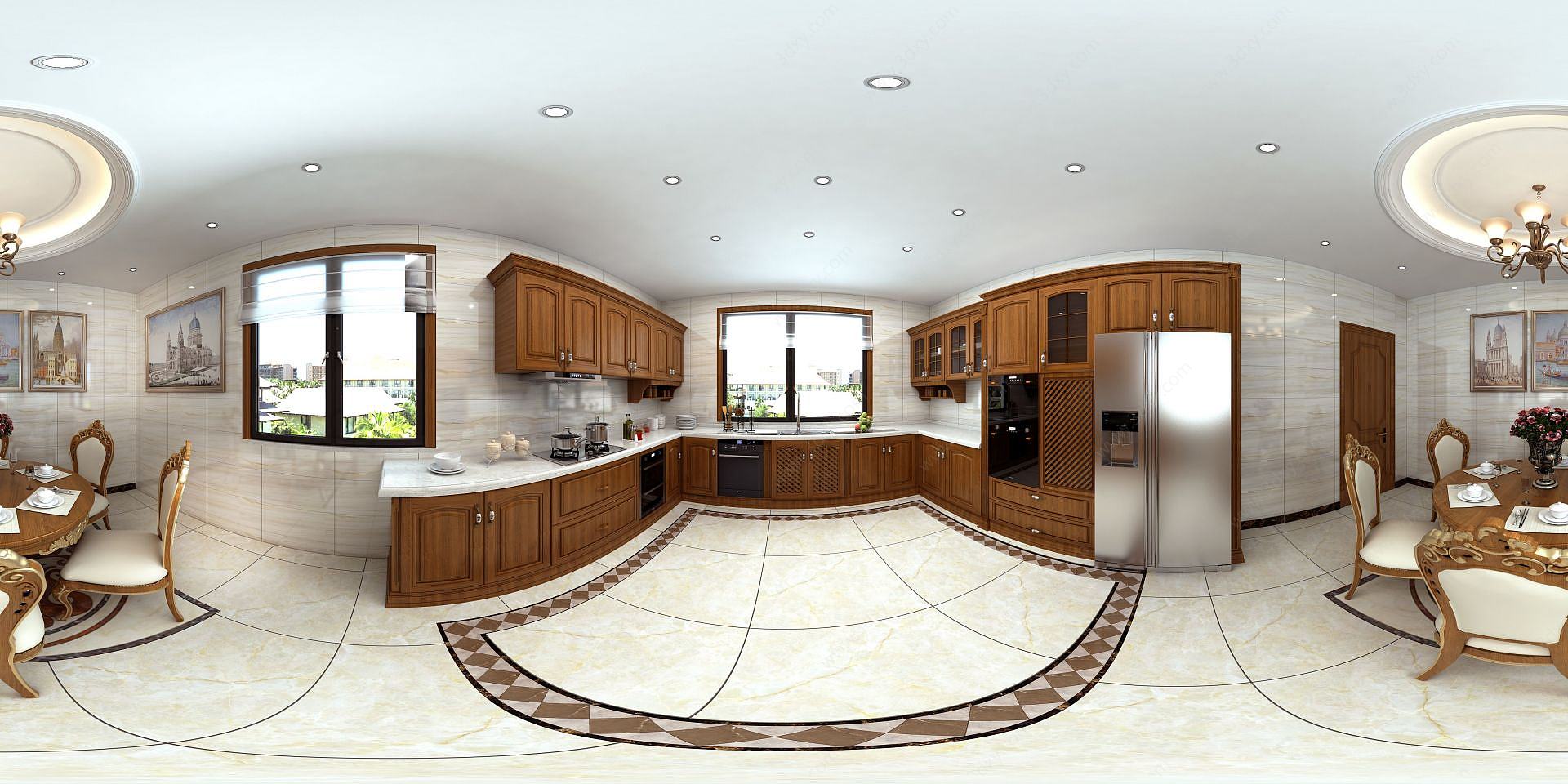 厨房VR全景3D模型