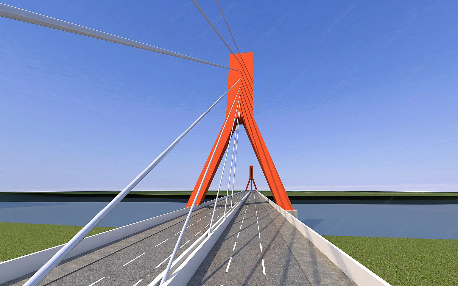 蟠龙大桥3D模型
