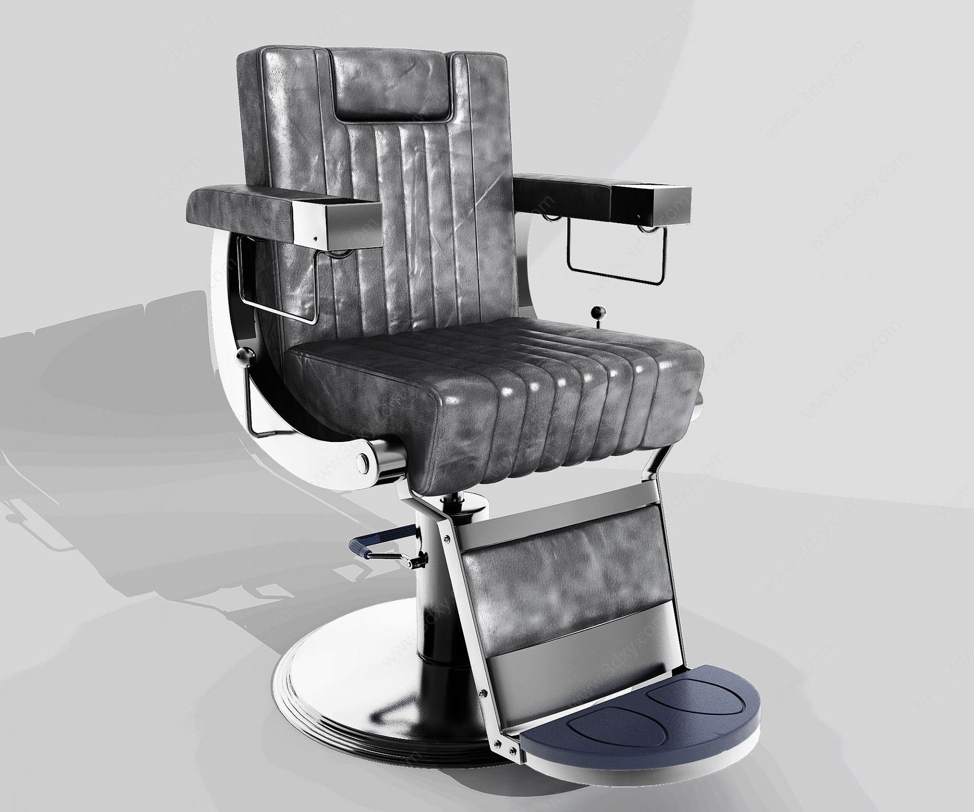 简欧理发椅3D模型