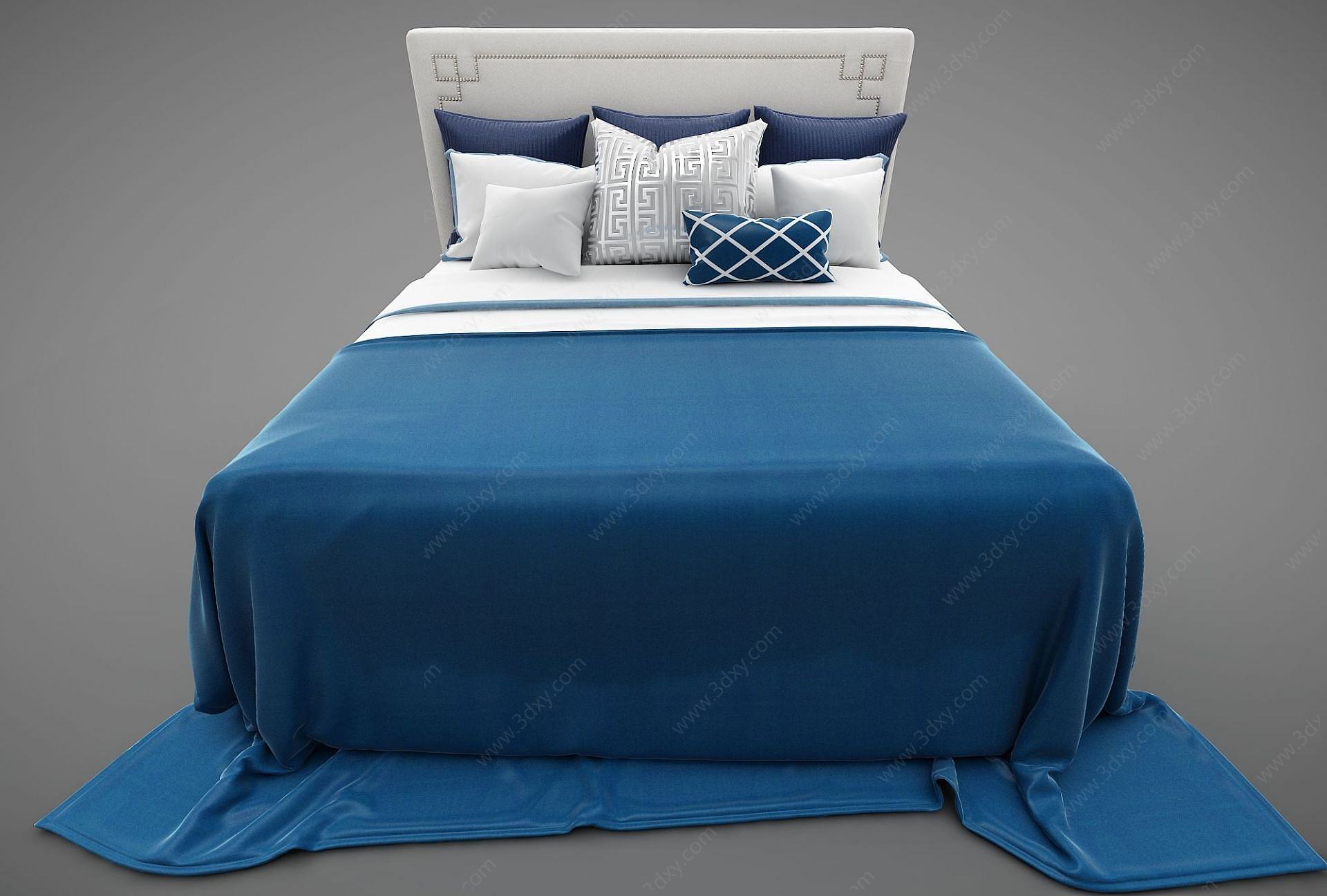 3dmax制作卧室床图片