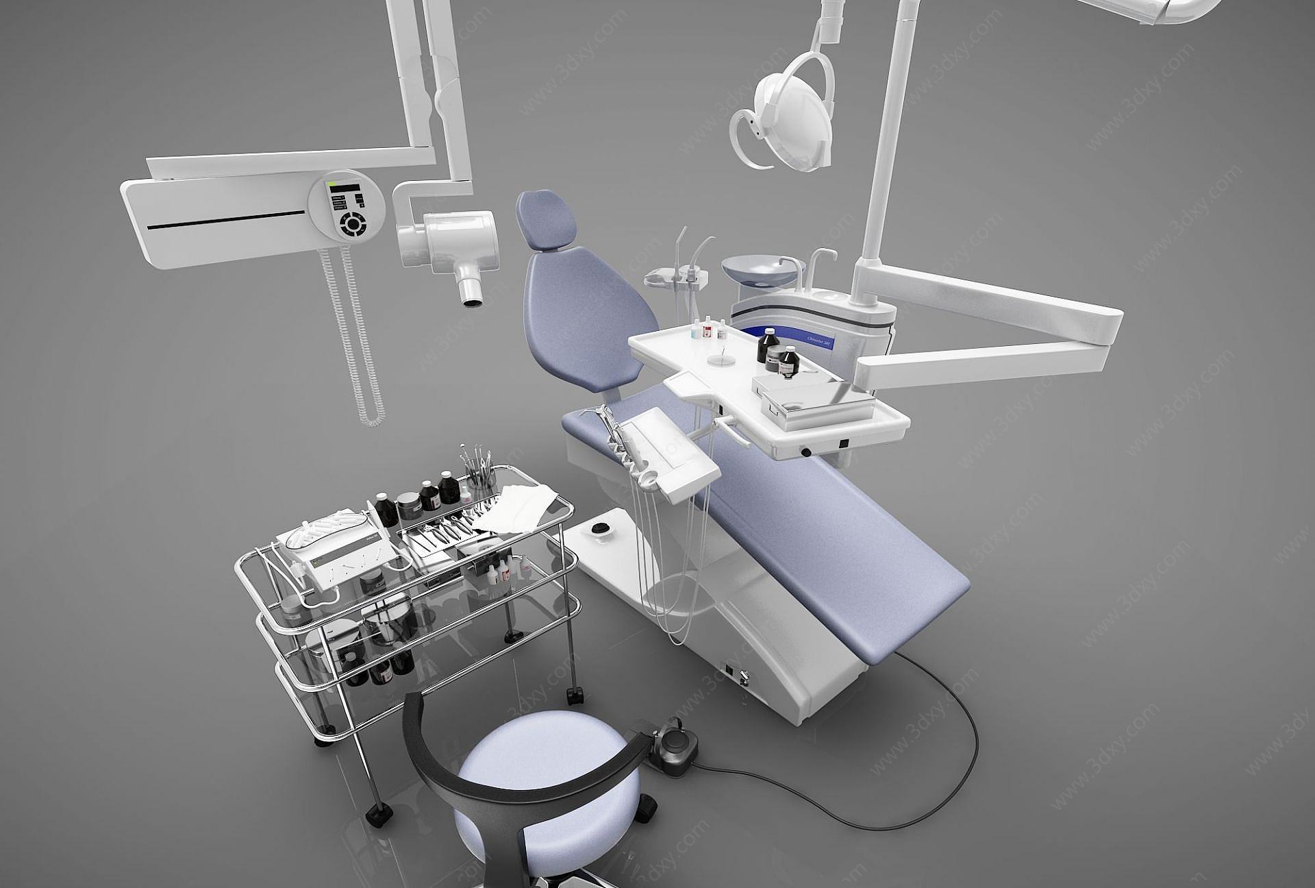 牙科设备3D模型