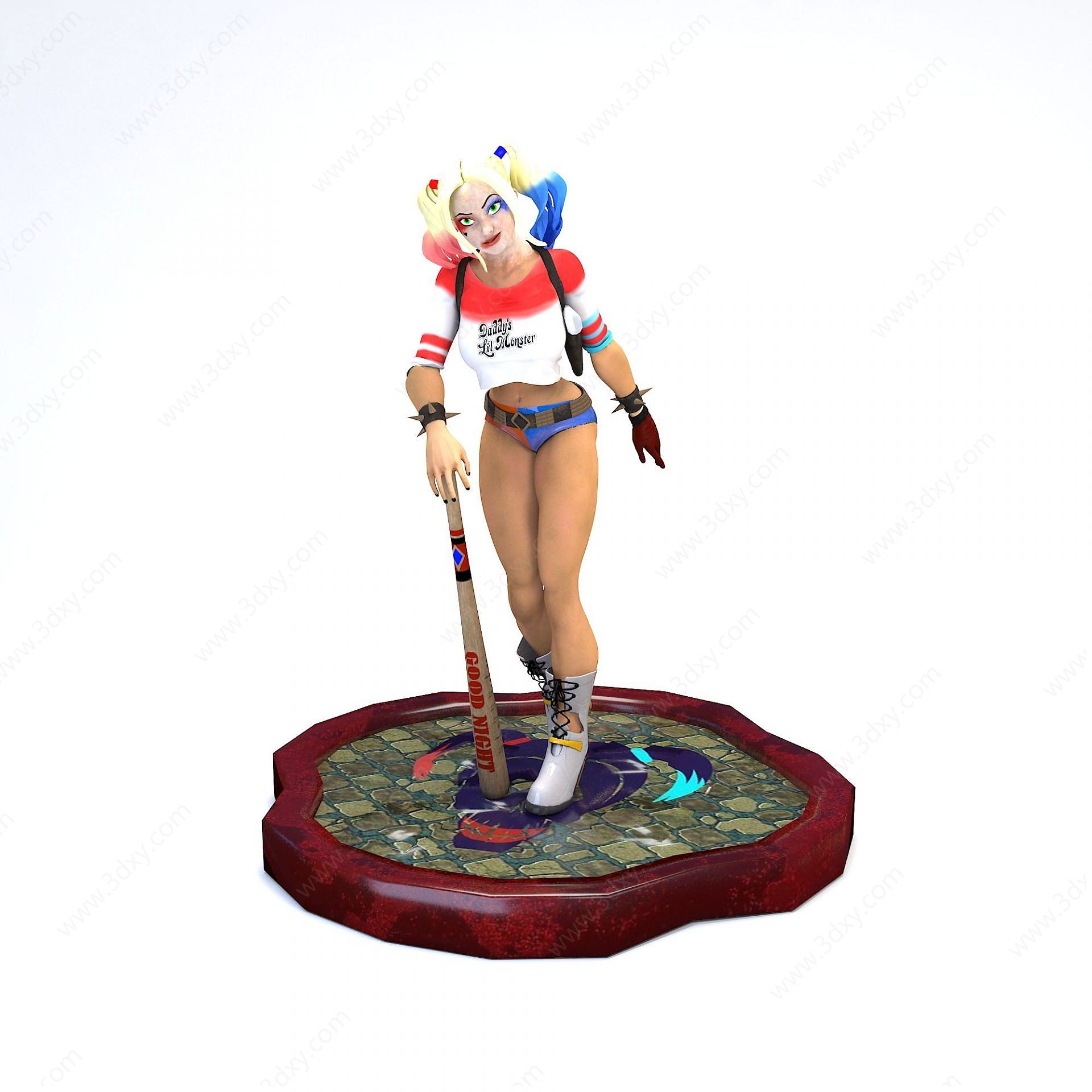 小丑情缘Harley Quinn3D模型
