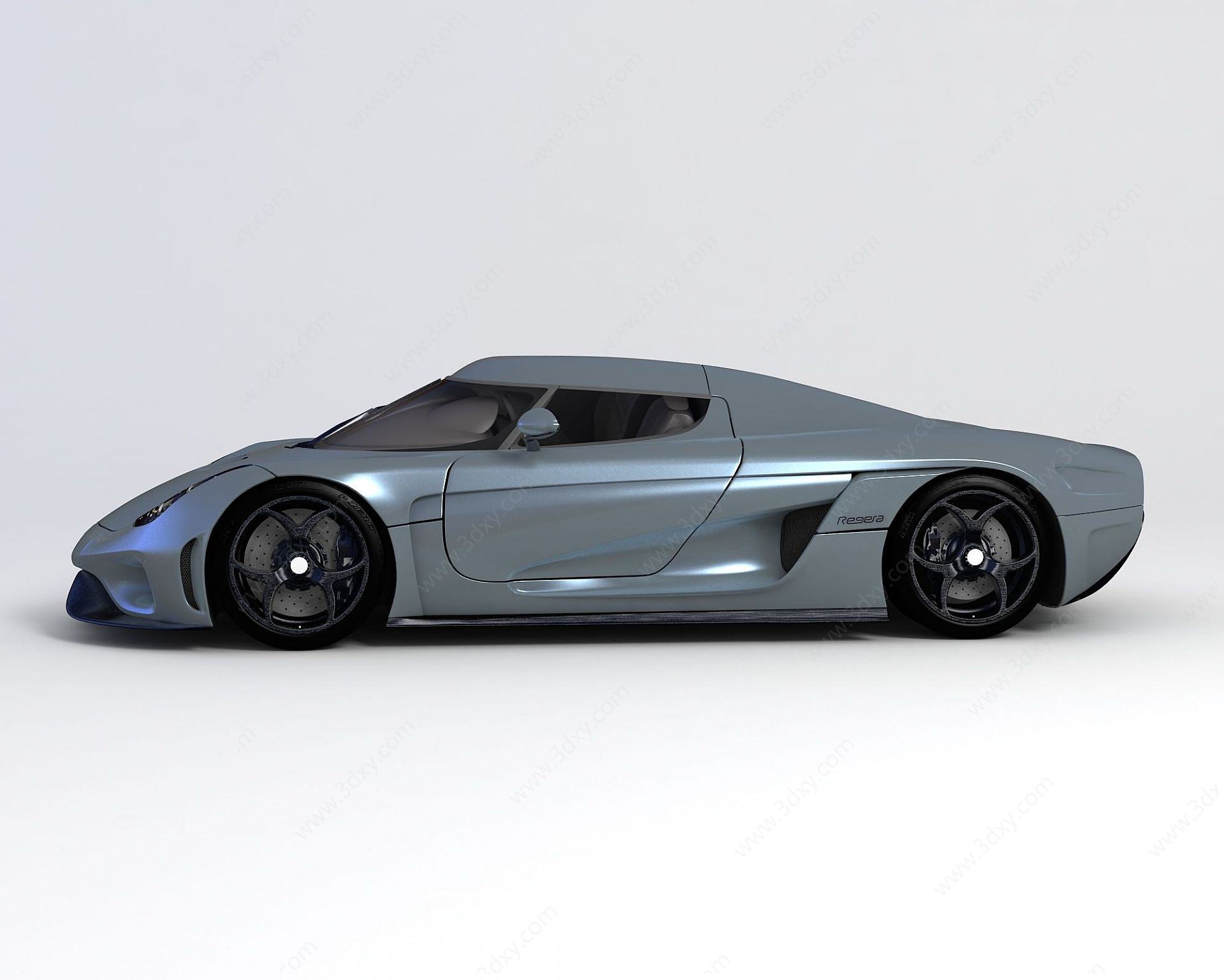 科尼塞克2017款跑车3D模型