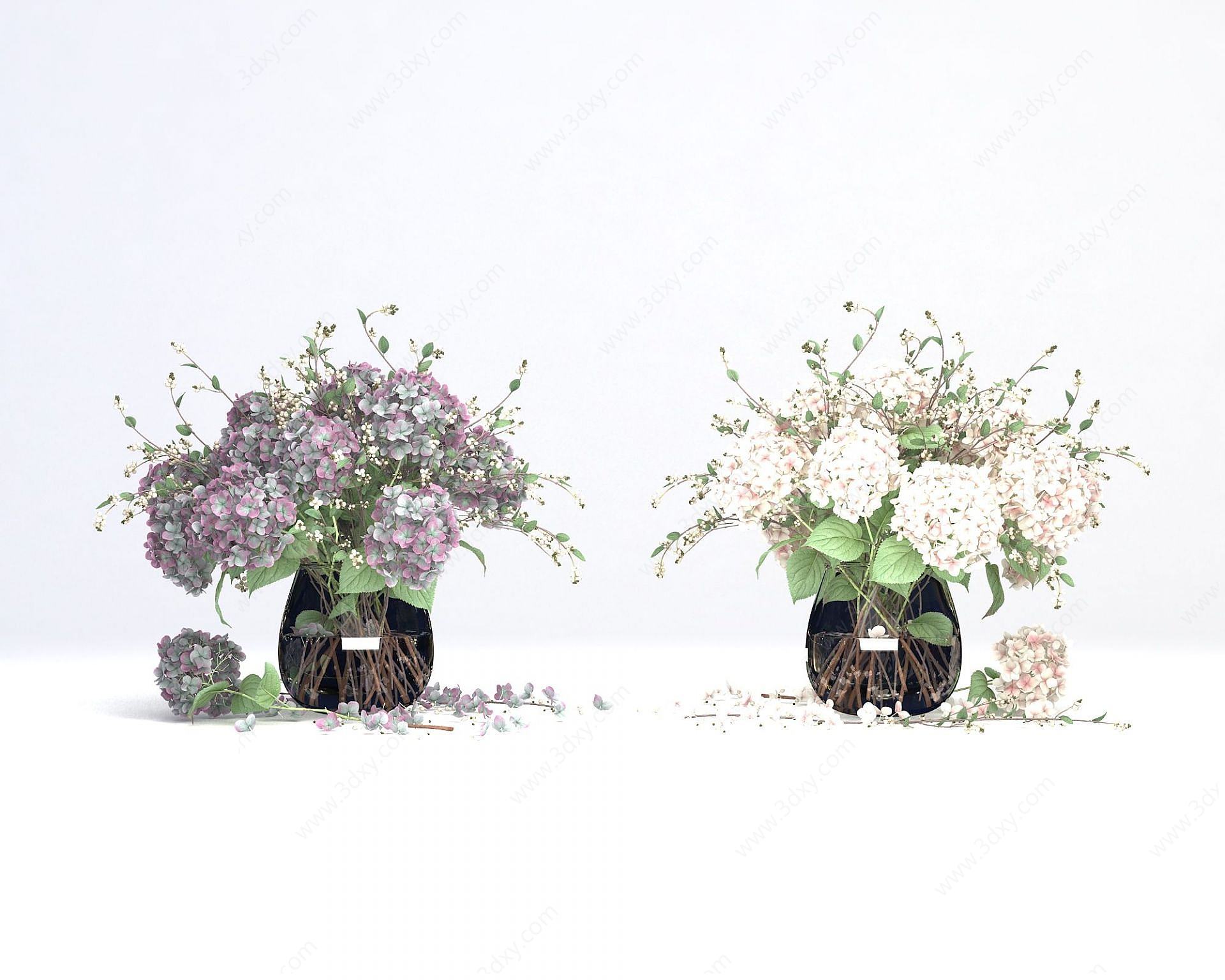 花卉装饰品3D模型