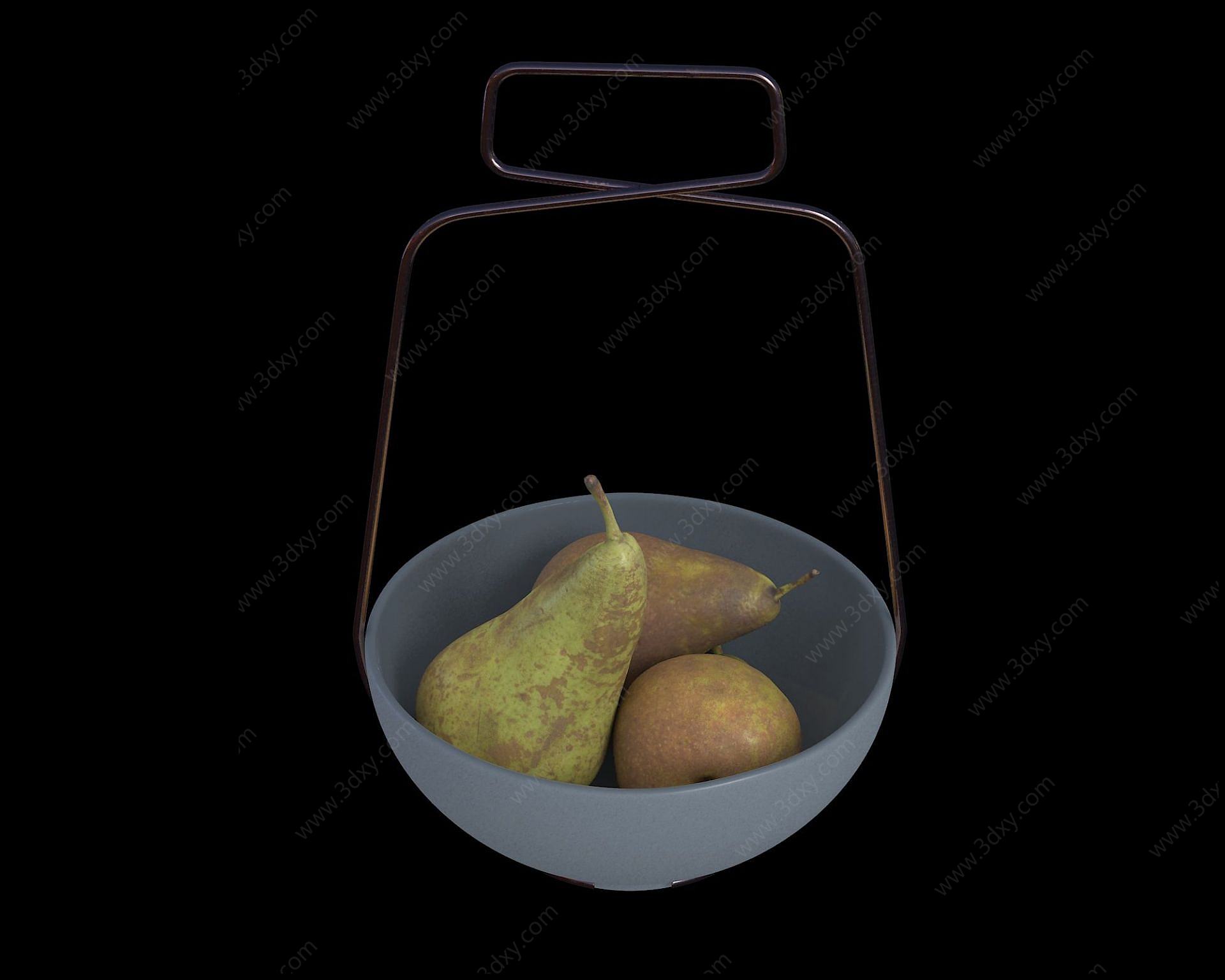 水果梨3D模型