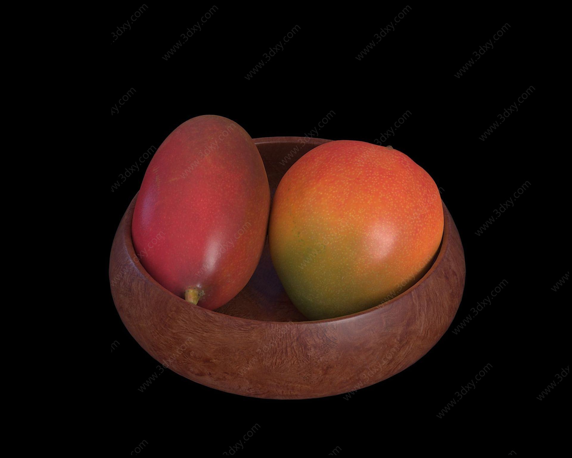 水果芒果3D模型