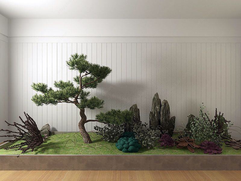 园林景观造型3D模型