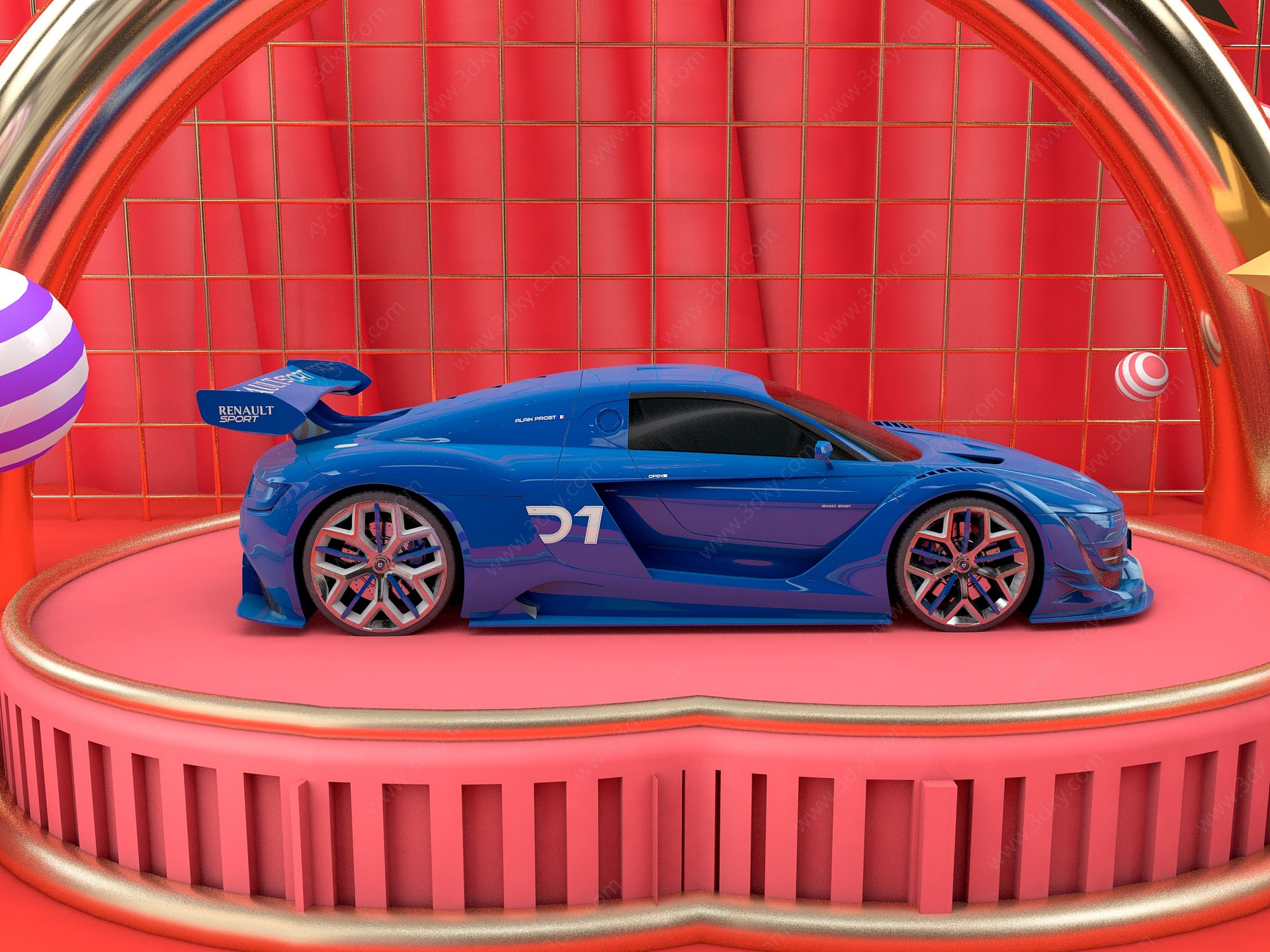 赛车3D模型