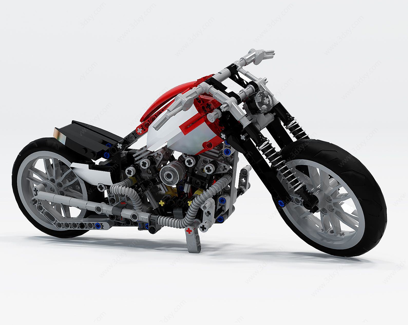 c4d复古摩托车设计|三维|机械/交通|我是hc - 原创作品 - 站酷 (ZCOOL)
