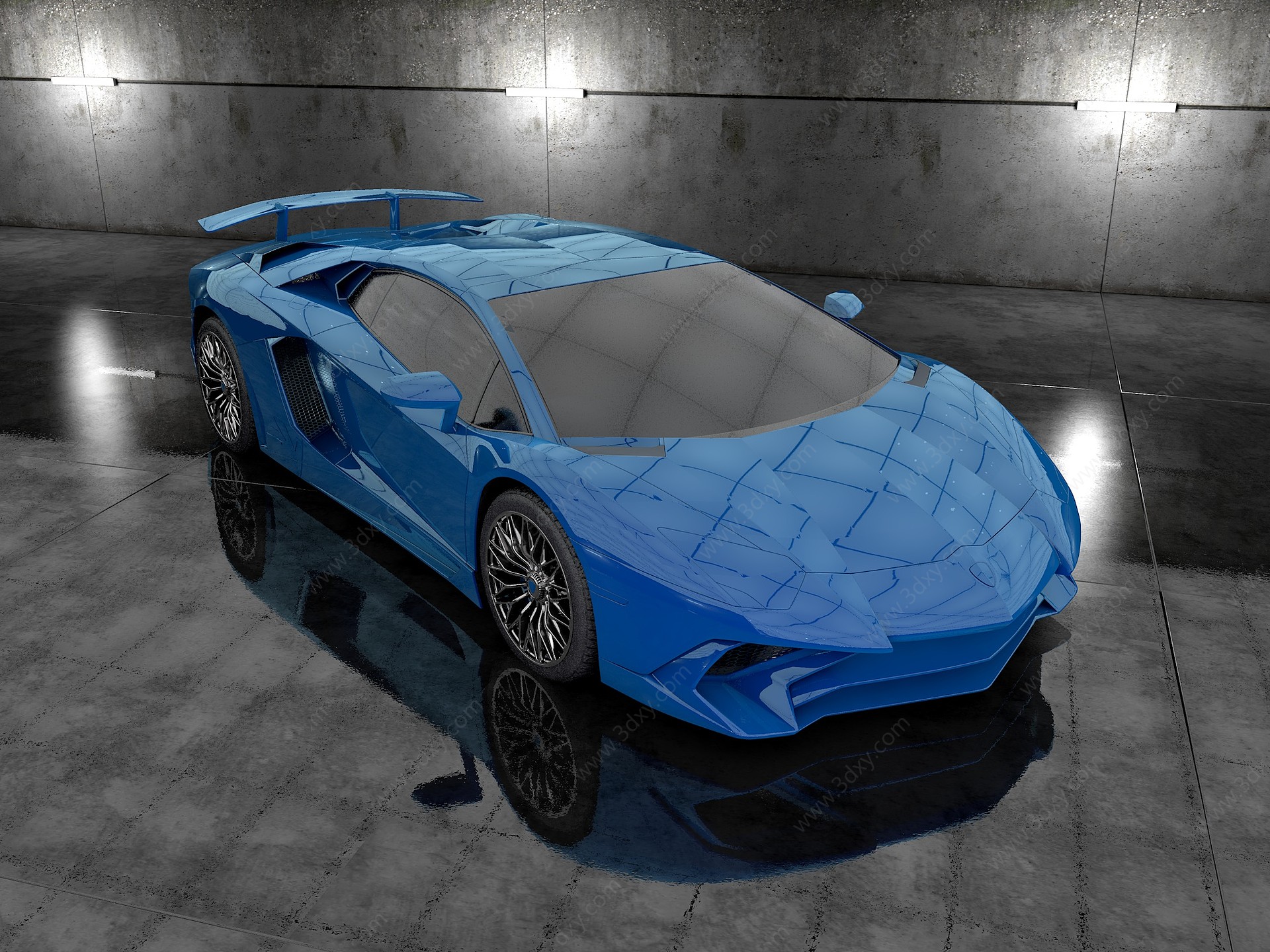 跑车3D模型