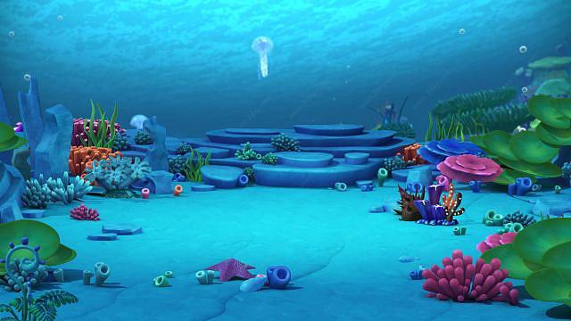 海底世界3D模型