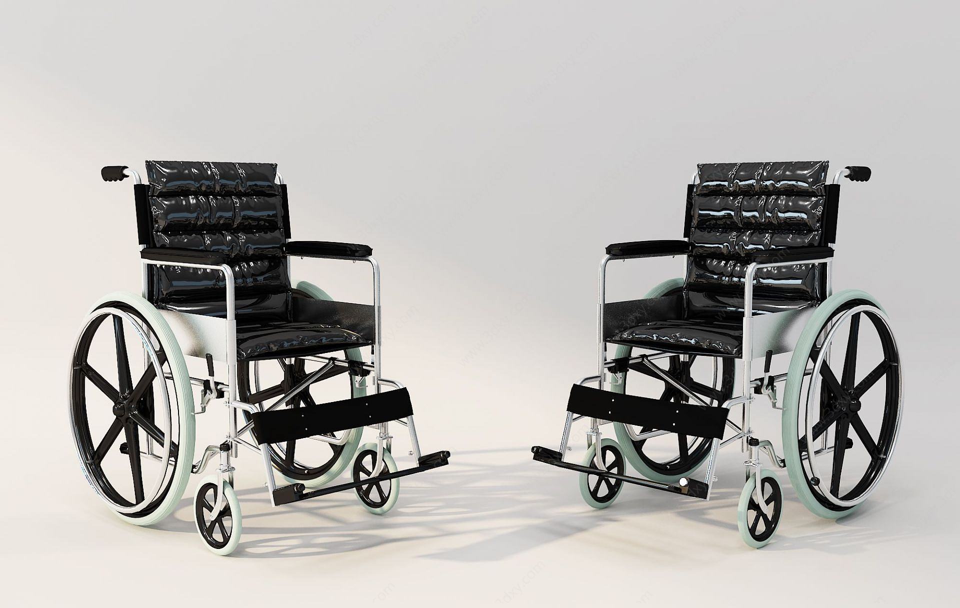 轮椅3D模型