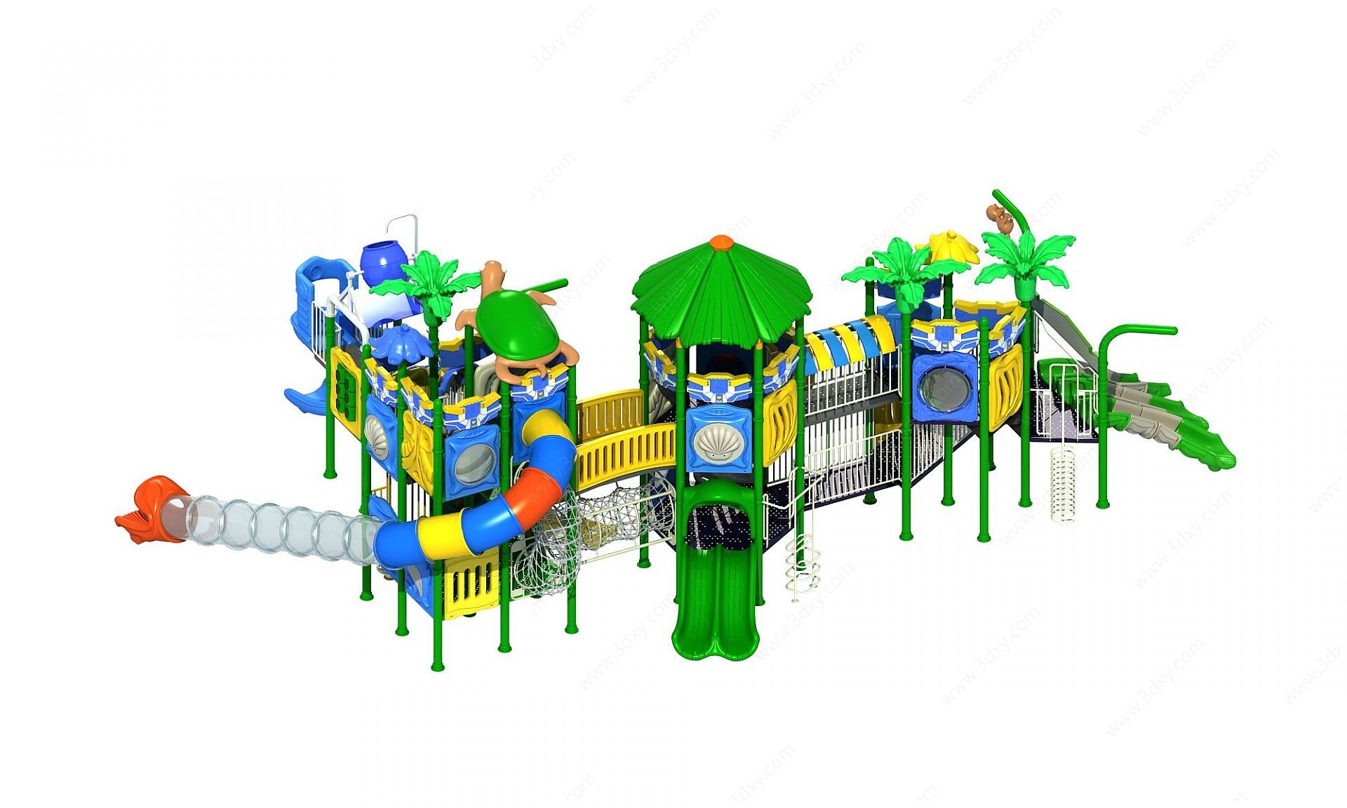 儿童乐园3D模型