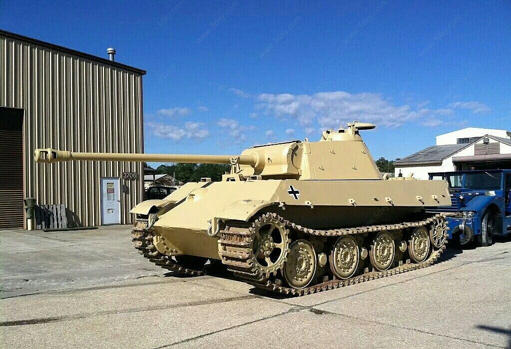 黑豹坦克3D模型