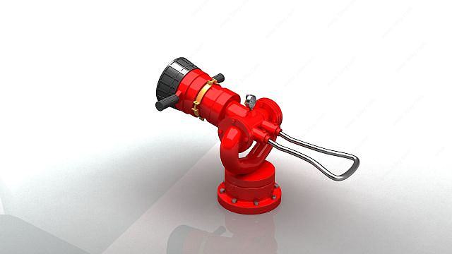 消防水炮3D模型