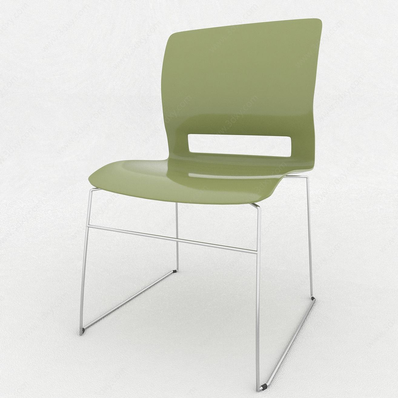 休闲会议椅3D模型