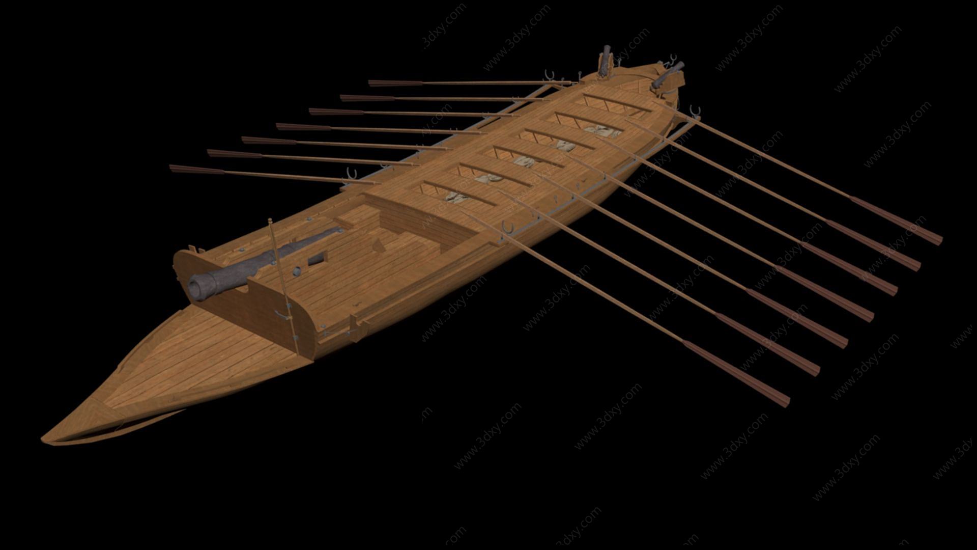船只3D模型