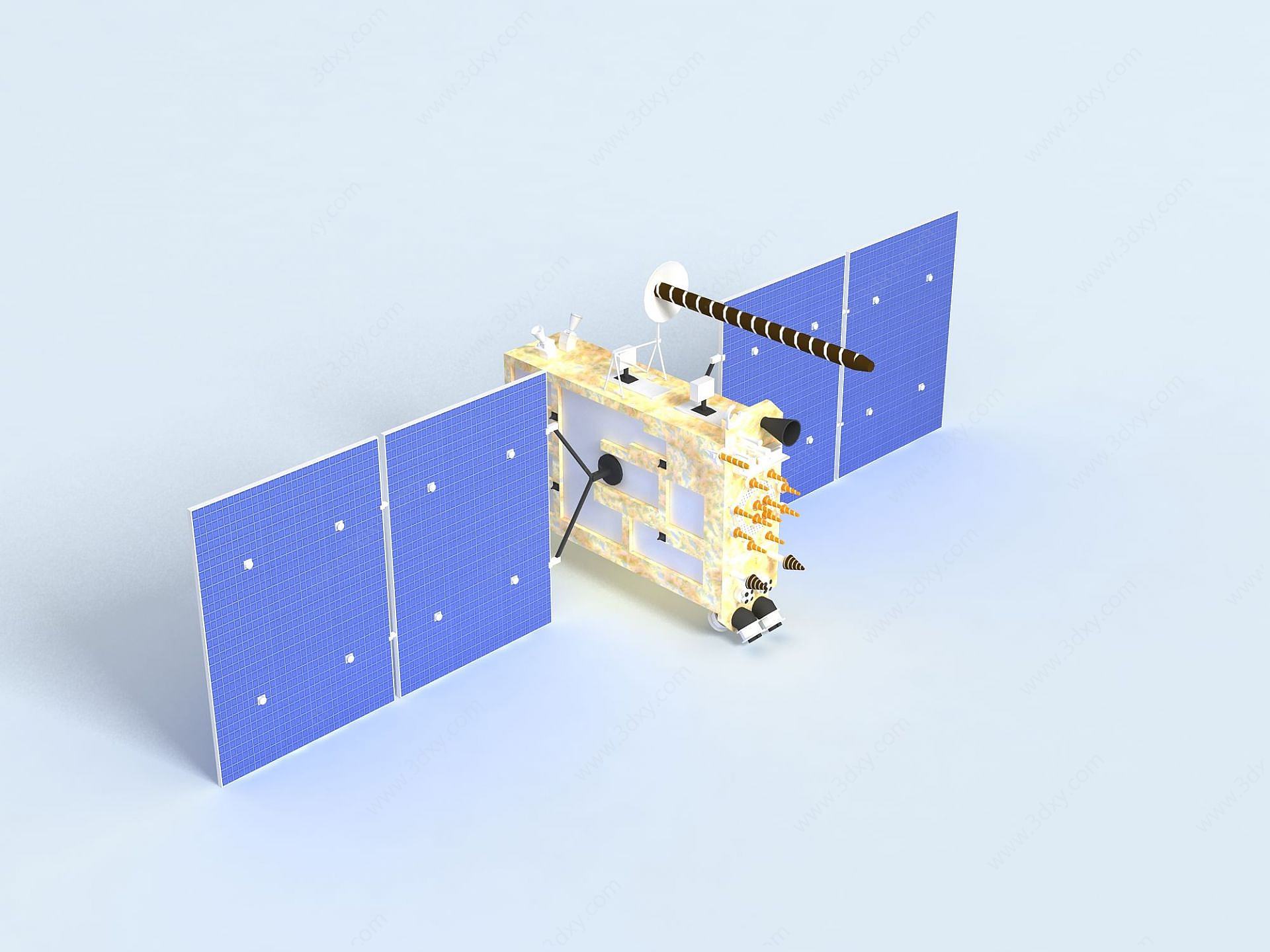 卫星GLONASS3D模型