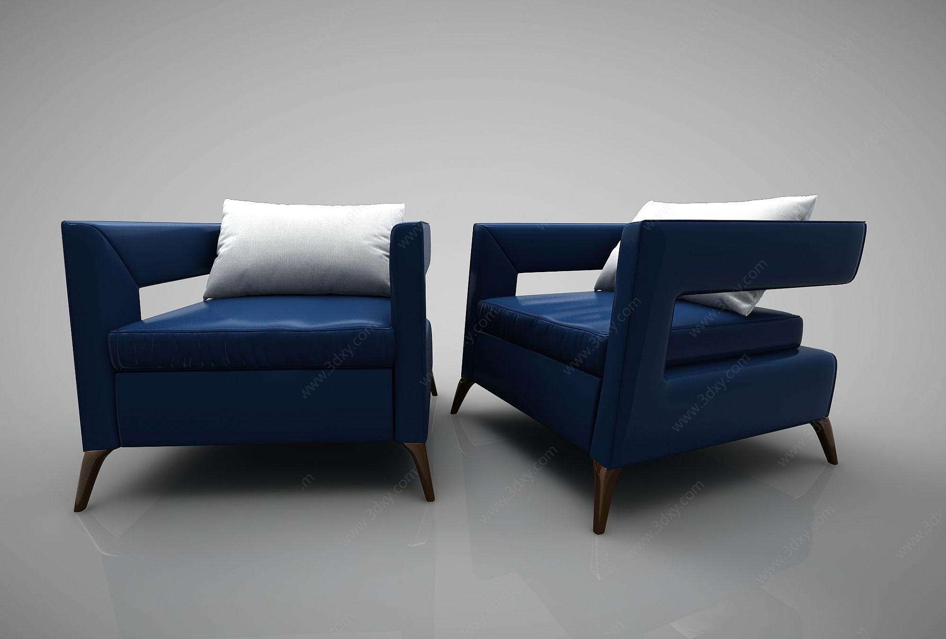 休闲沙发3D模型